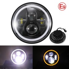 Motorcycle LED Headlight 7"DRL
