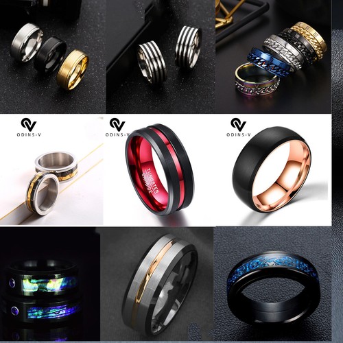 Mens women rings all size - rings, band