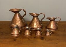 Set of  7 graduated Georgian