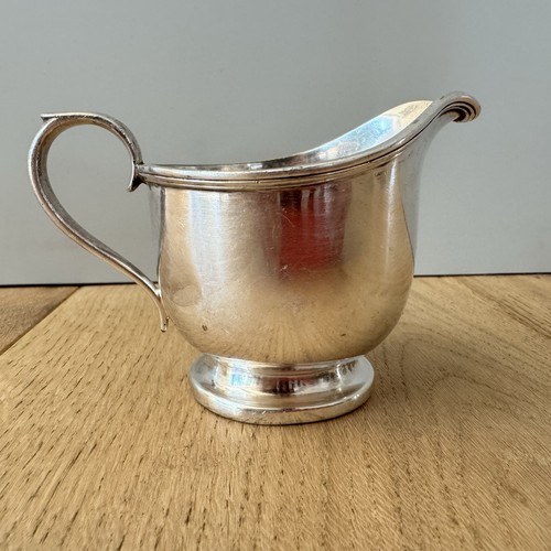 Antique silver plated milk - silver,