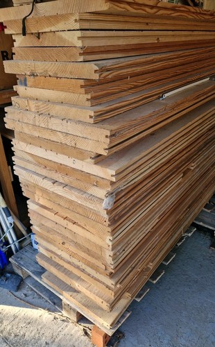 Douglas fir solid planks 35mm - douglas,