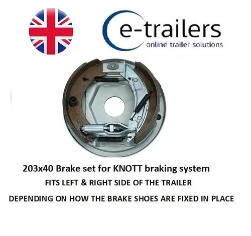 203x40 trailer brake back - 203x40,