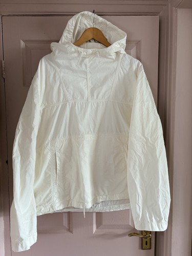 White smock jacket gorpcore - white,