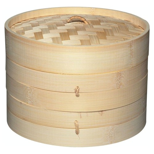 Kitchencraft bamboo steamer - bamboo,