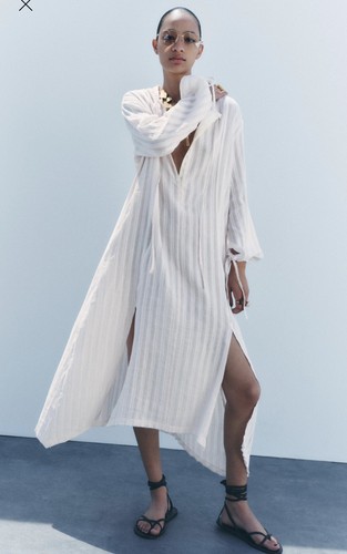 Zara stripe maxi midi - midi, dress