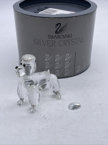 Swarovski crystal poodle dog - swarovski,
