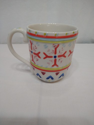 Anthropologie mug geometric - mug,