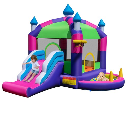 Costway inflatable bounce - costway,