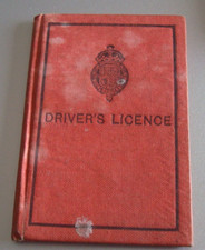Original BRITISH  pre WW2 - 'DRIVERS LICENCE - SIRE WILLIAMS 1931