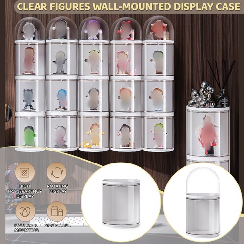 Wall mounted showcase acrylic - mounted,