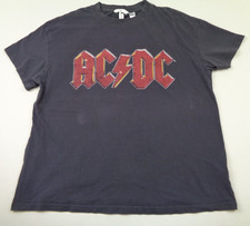 AC DC T Shirt Men's Medium Fly on the Wall 1985 Black
