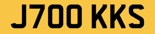 Jock cherished number plate - jock,