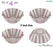Set of 4 Mini Flower Shaped
