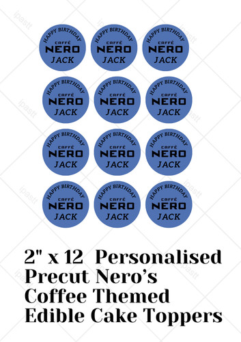 Caffe nero personalised - nero,