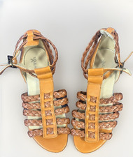 Clarks, Soul of Africa, Sandals, UK 5 D, EU 38, African Leather, Tan, Milly