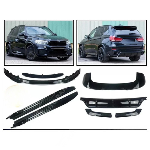 Gloss black body kit - black,