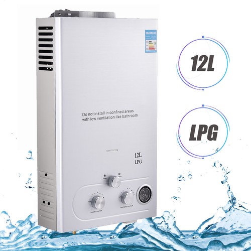 12l propane gas - hot, water
