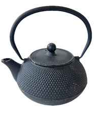 Cast iron teapot with
