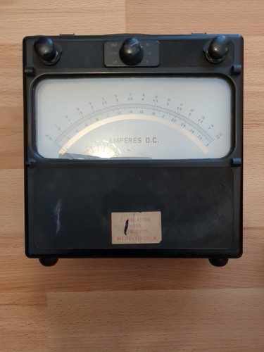 Weston microammeter 15a - weston,