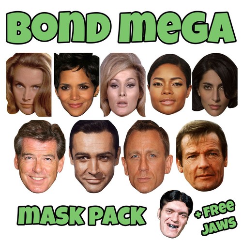 Bond mask mega - mega, celebrity