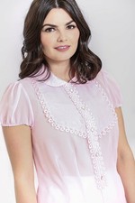 Hell Bunny Womens Taffy Pink