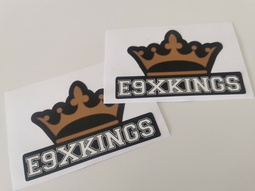 E9x kings mini stickers decals - e9x,
