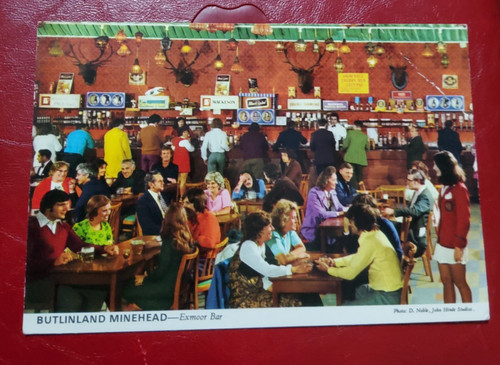 Butlins minehead postcard - minehead,
