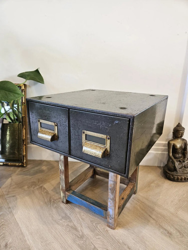 Vintage 1950s green - vintage, metal