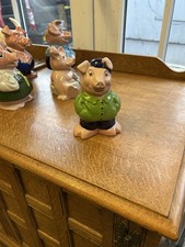Nat West Wade Pig Cousin Wesley Piggy Bank