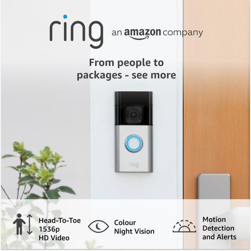Ring battery video doorbell - video,