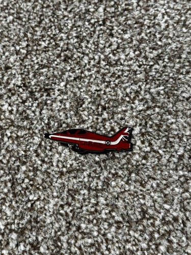 Raf red arrows hawk pin - raf, badge