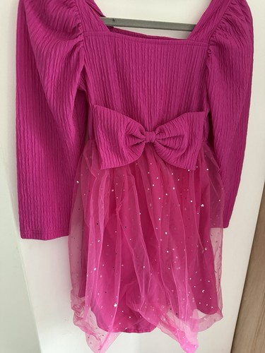 Girls pink party dress age - party, 9