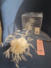 Phase Eight Ivory Clip Feather