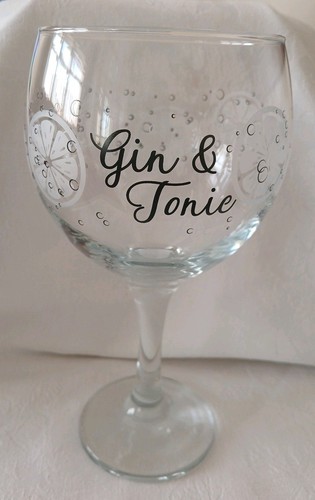 Gin tonic clear balloon - 'gin,