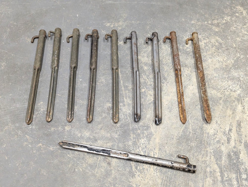 British army 9x9 tent peg - british,