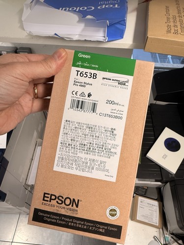 Epson green t653b - epson, genuine
