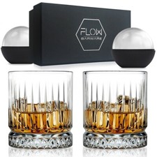 GEO Whiskey Glasses Set of 2