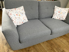 3 Seater grey DFS Sofa