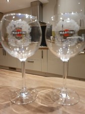 Pair martini tall goblet - pair,