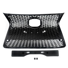 For IS200t IS250 IS350 F Sport Lexus Front Grill Grille Gloss Black 2014-2016