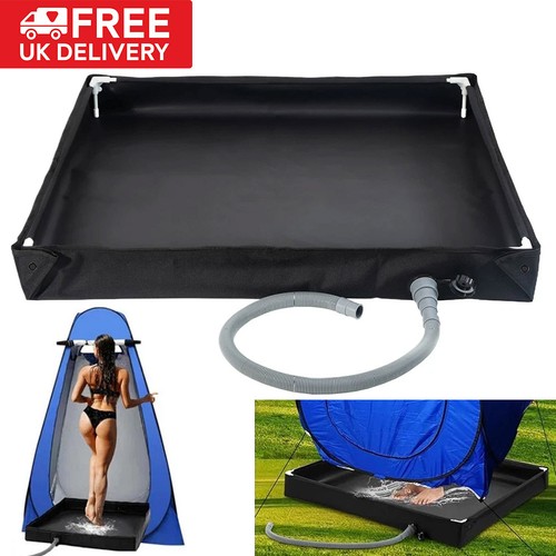 Portable shower pan with drain - portable,