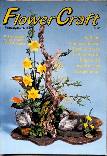 Flowercraft vintage magazine - flowercraft,