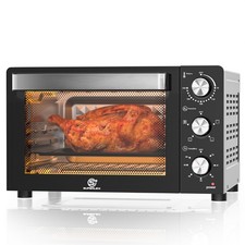 SUPERLEX 20L Mini Oven Cooker Grill Rotisserie & Adjustable Temp ,Energy Saving