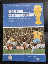 SCOTLAND V CZECHOSLOVAKIA