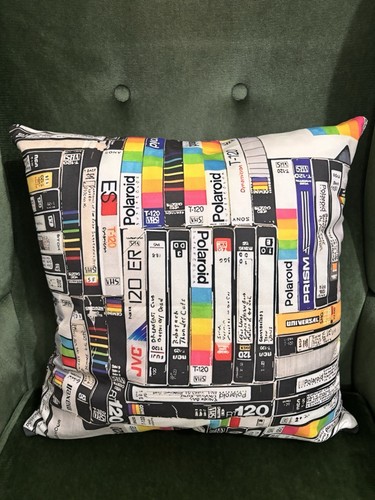 Vhs video retro - video, cushion