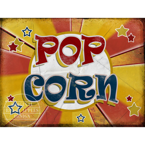 Popcorn snack vintage - snack,