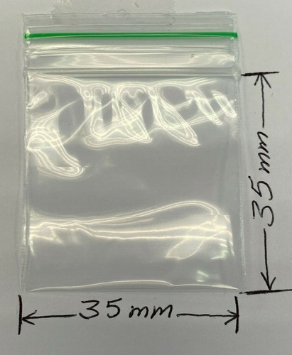100 new 35x35mm clear small - new,