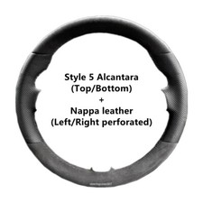 Alcantara Steering Wheel Cover