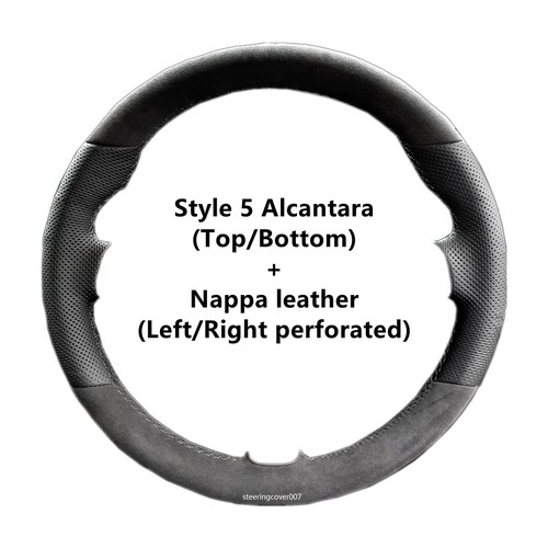 Alcantara steering wheel - wheel, cover