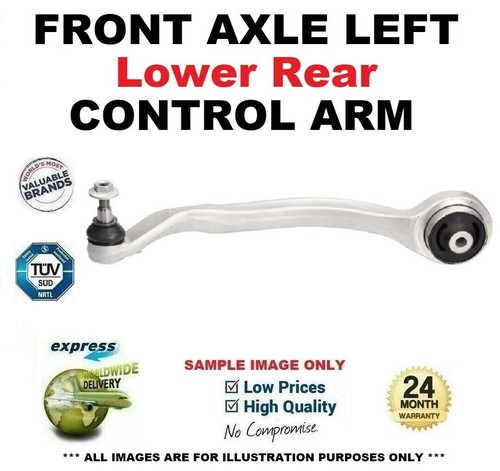 Front axle left lower rear - axle,